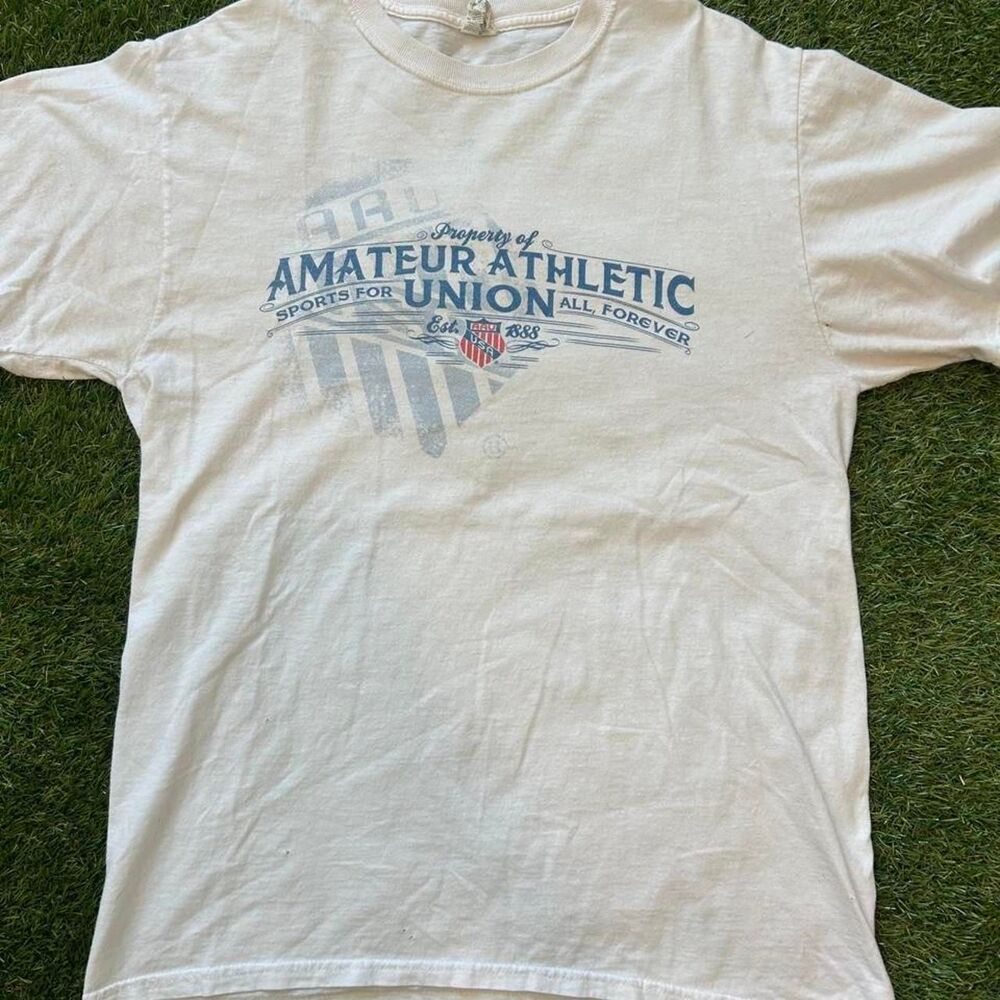 Unbranded Men's White and Cream T-shirt